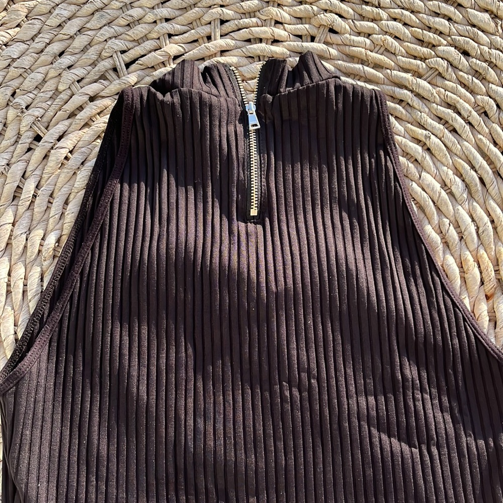 Bebe ribbed crop top - Picture 6 of 8
